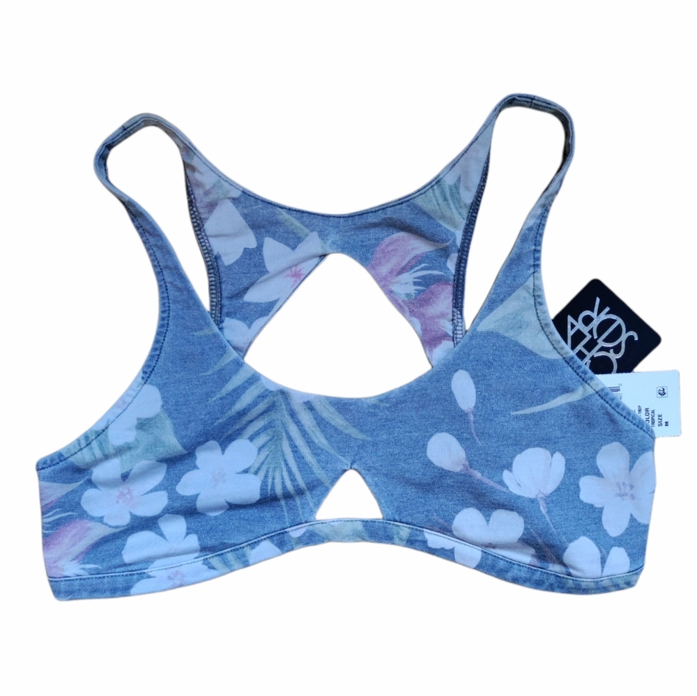 Chaser M sport bra cotton floral print